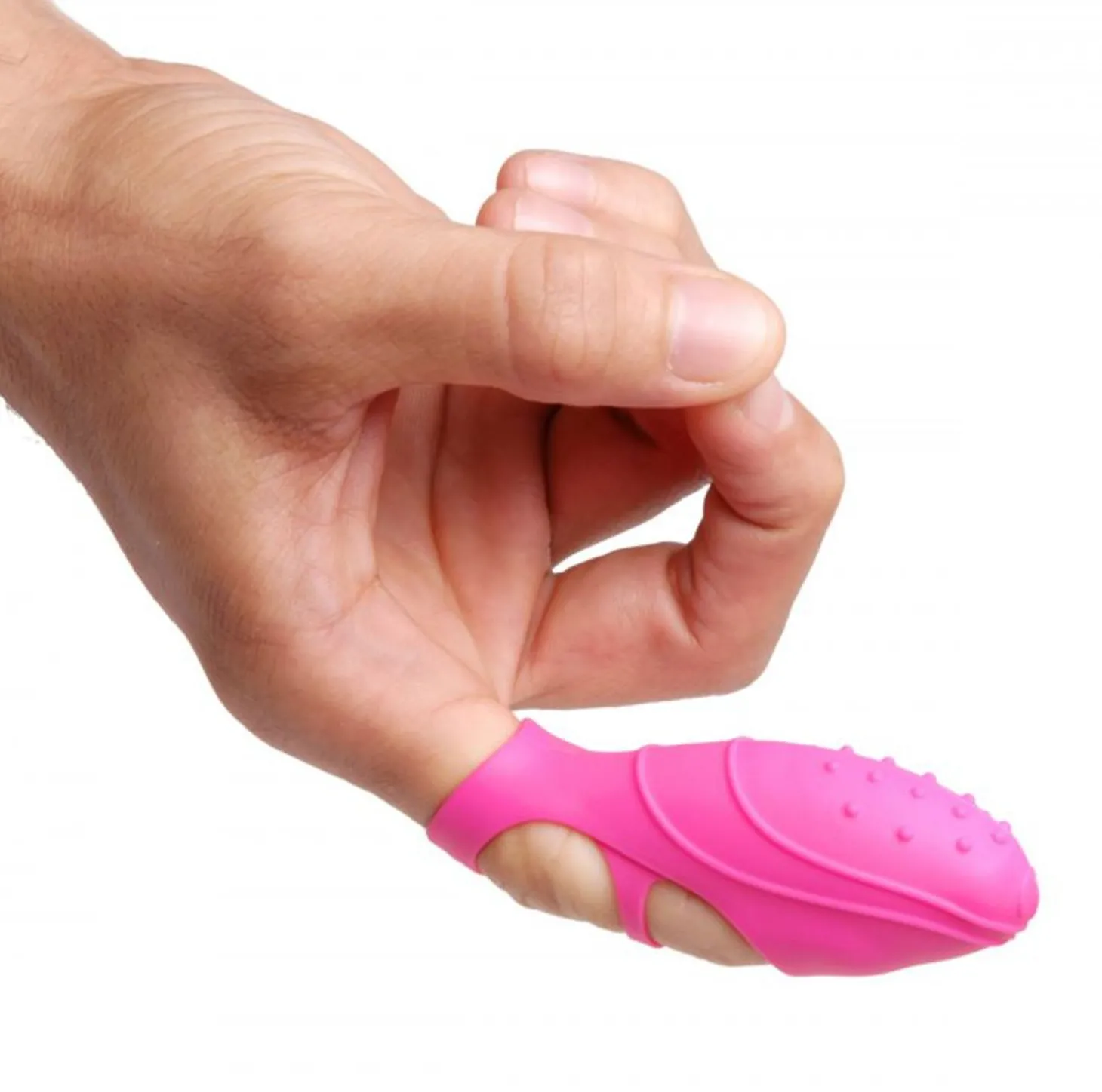 Roze G-Spot vingervibrator