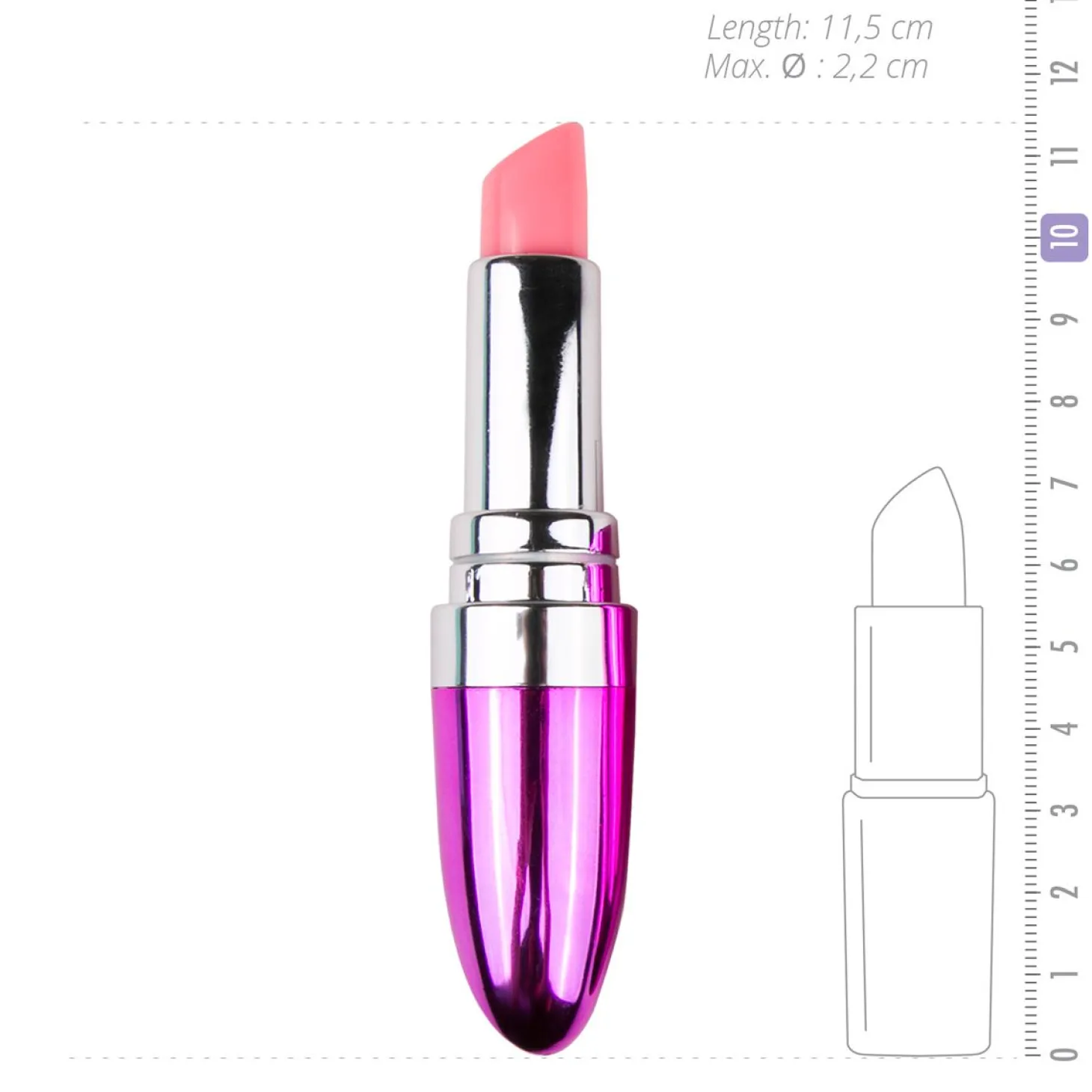 Roze lipstick vibrator