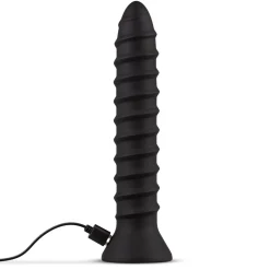 Screwed Plug Anaal Vibrator - Large 15,5 cm