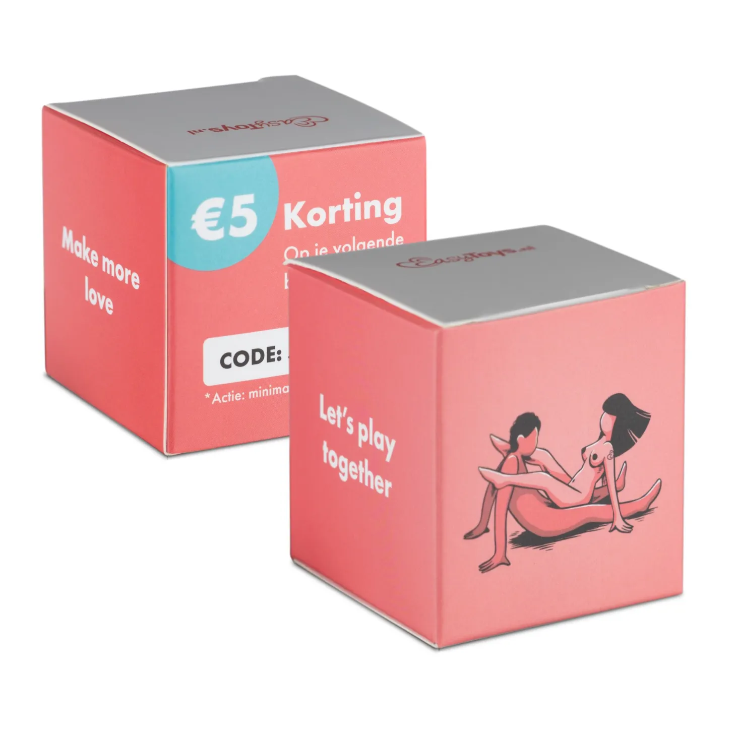 Seksdobbelstenen incl. 5 euro kortingscode