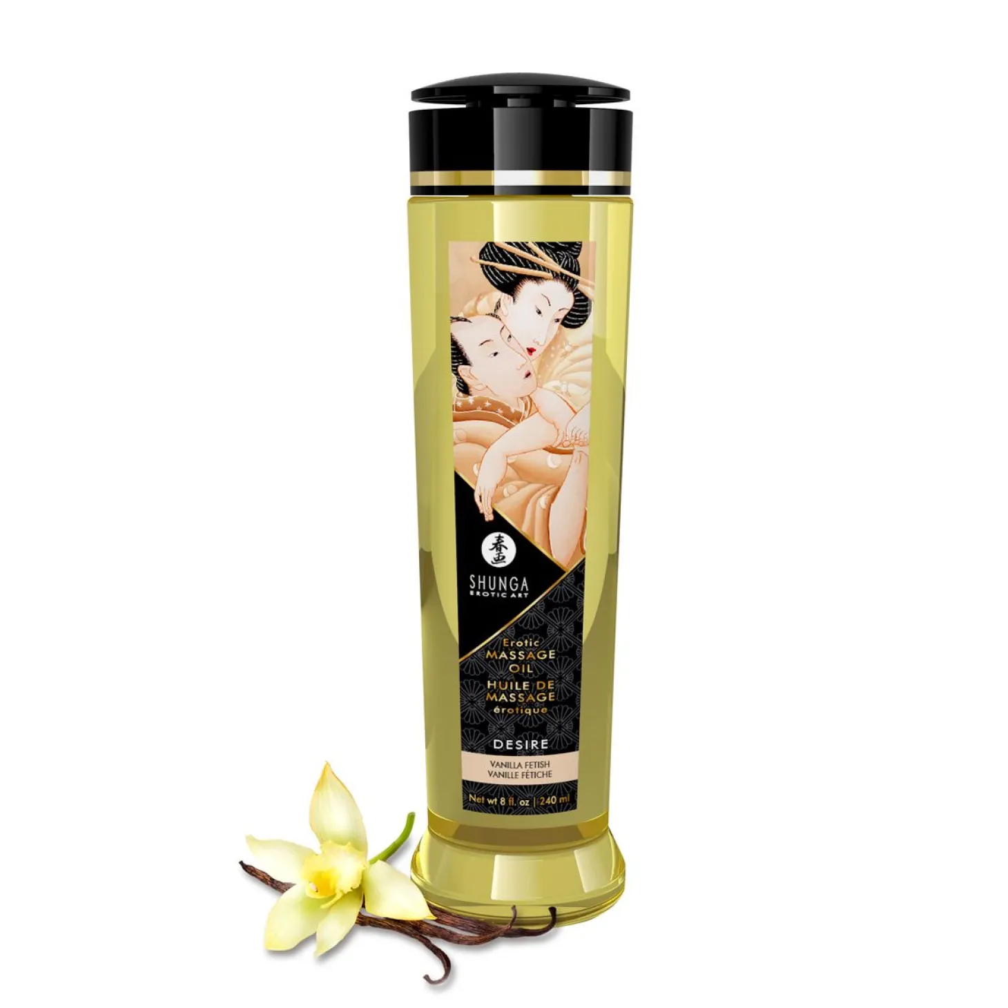 Shunga - Desire Massage Olie Vanilla - 240 ml