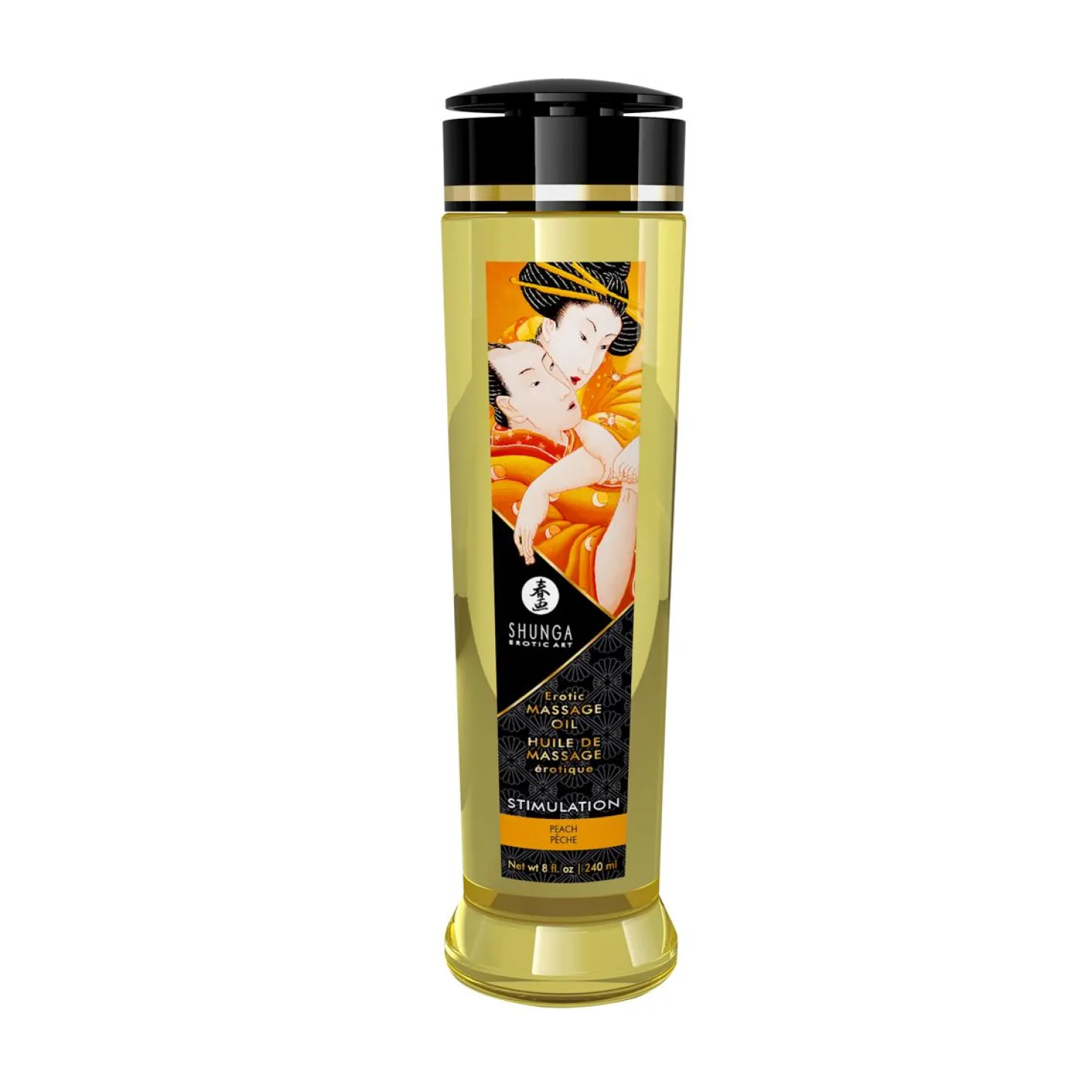 Shunga - Stimulation Massage Olie Peach - 240 ml