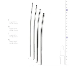 Sinner - Metalen Dilator Set 4-7mm - 4 Stuks