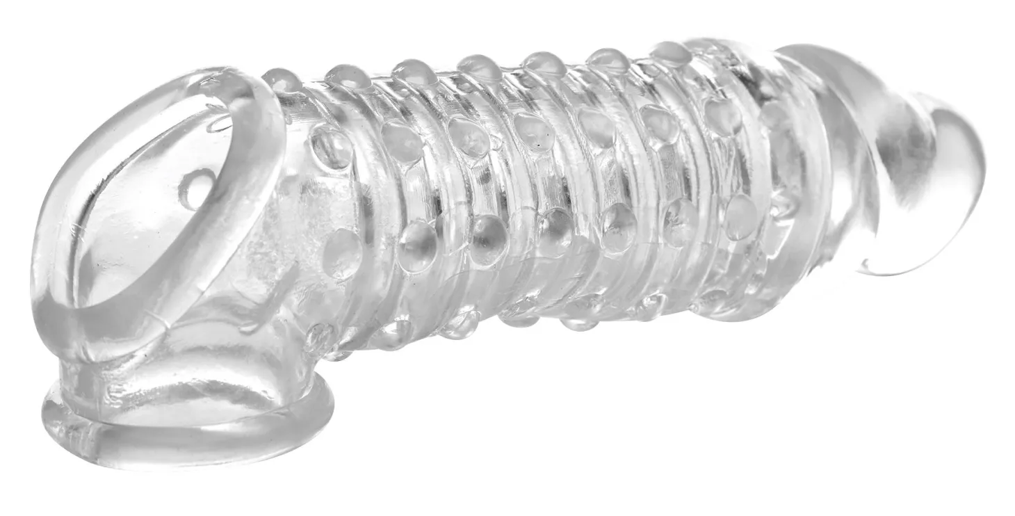 Size Matters - Penis Verlengende Sleeve - Transparant