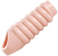 Size Matters - Really Ample - geribbelde penis sleeve