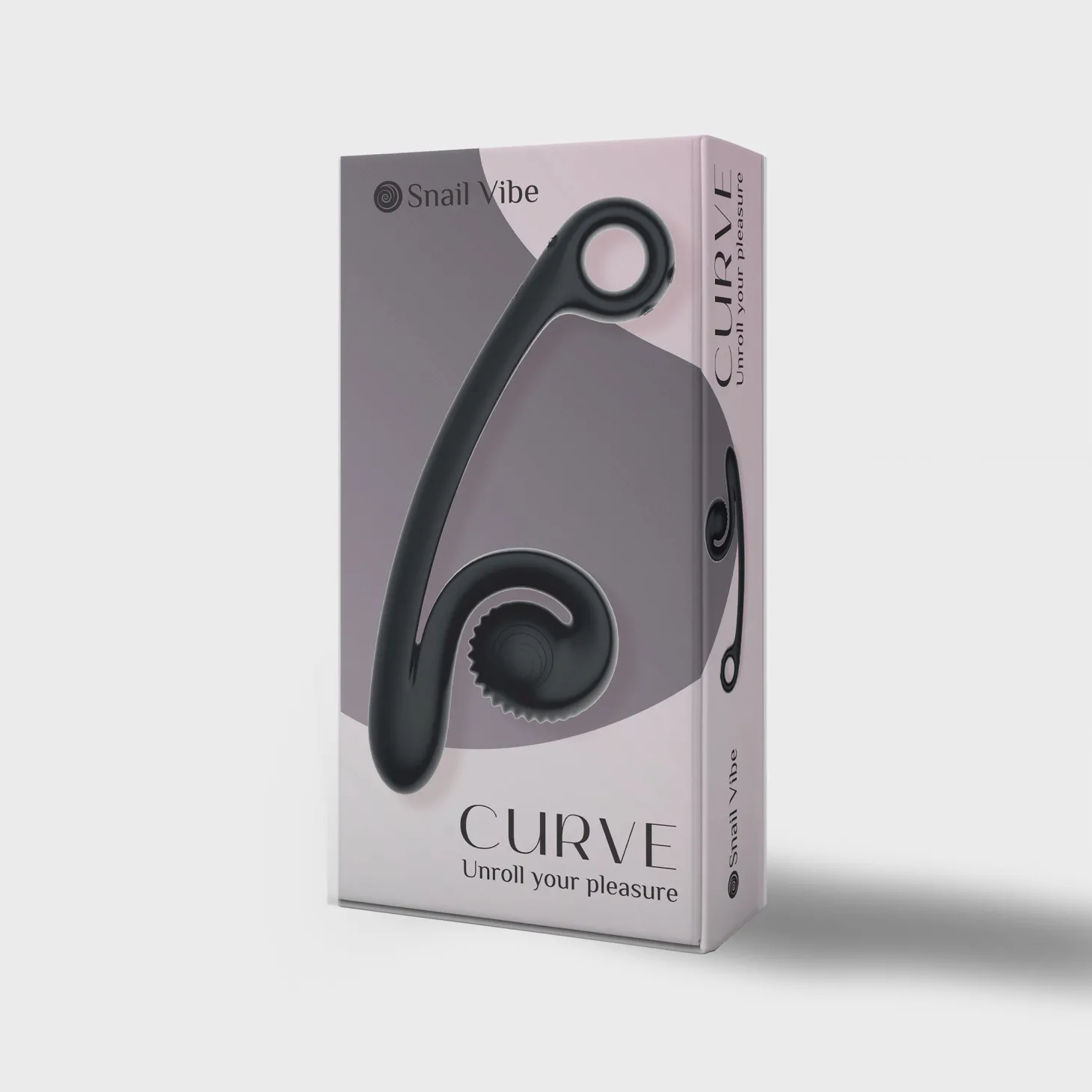 Snail Vibe Curve Duo Vibrator - Zwart