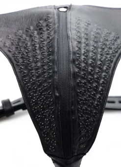 Spiked Leather Kuisheidsgordel Met Spikes