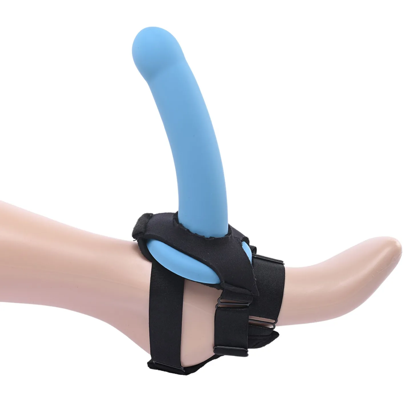 Sportsheets - Pivot Flex Voet Strap On - Zwart