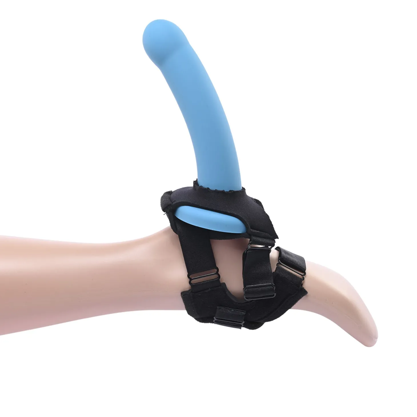 Sportsheets - Pivot Flex Voet Strap On - Zwart