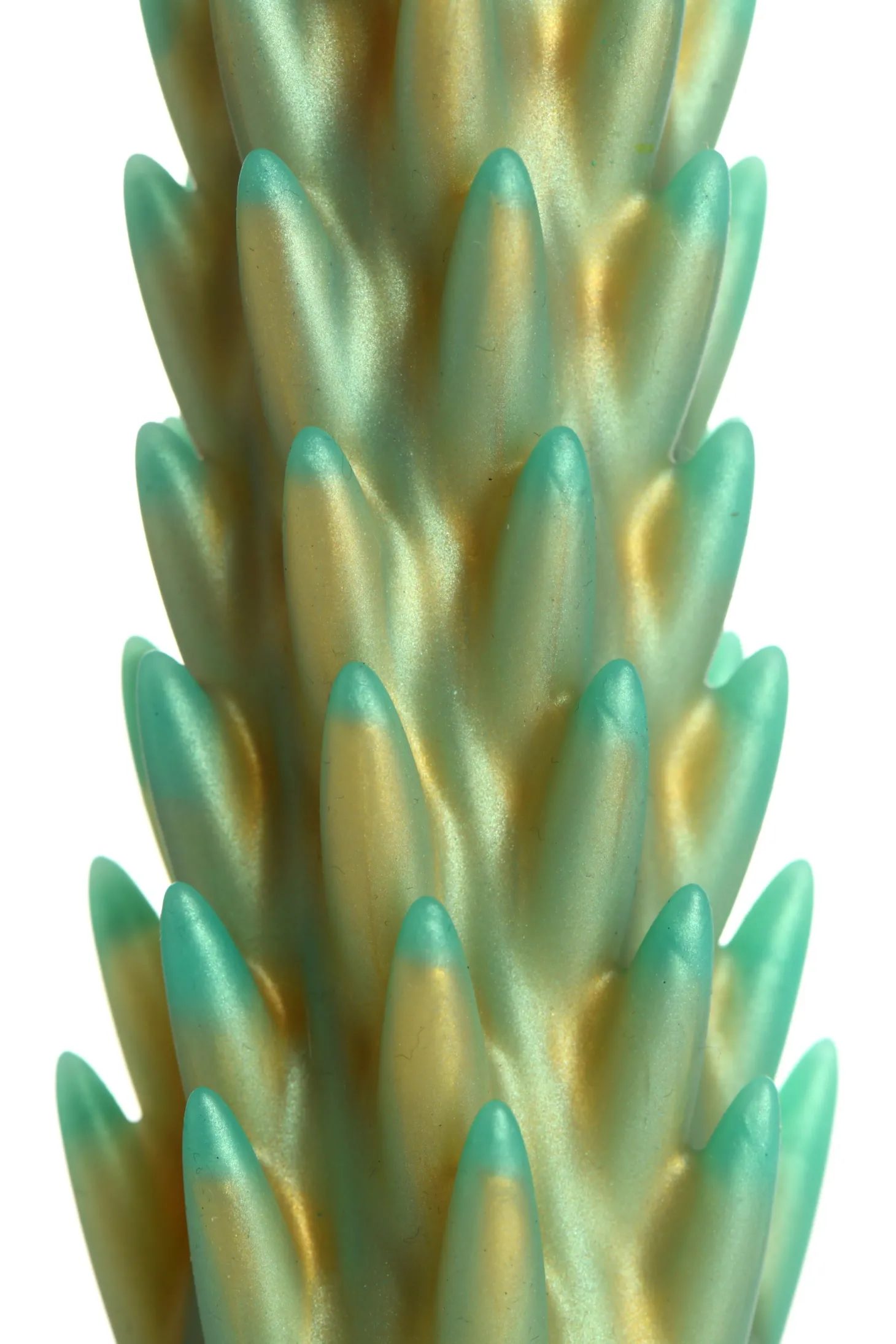 Stegosaurus Spiky Reptiel Dildo - Groen