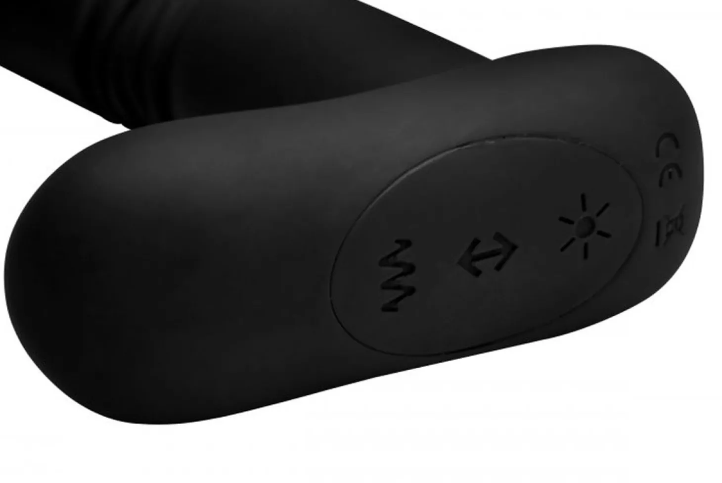 Stotende Anaal Plug met Afstandsbediening