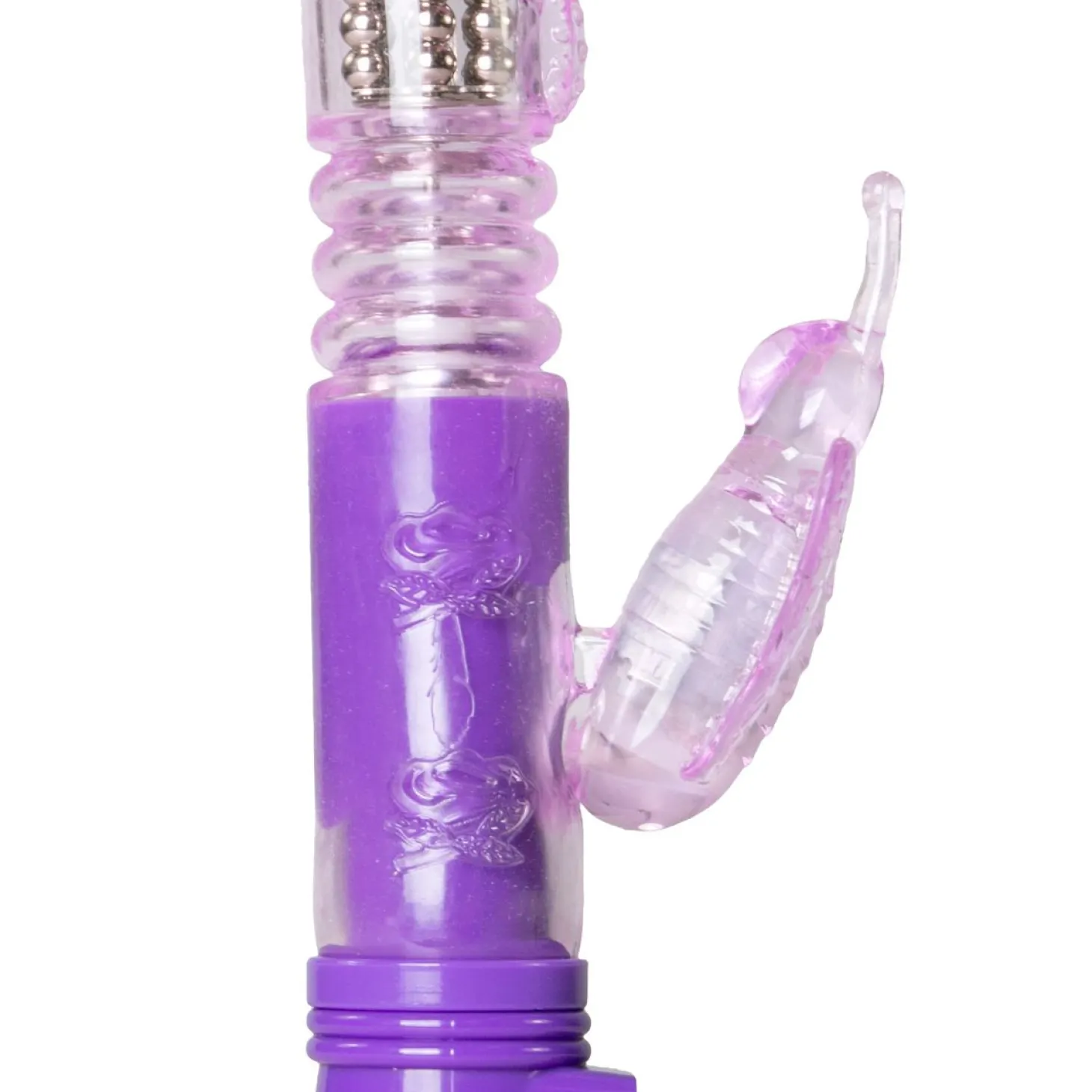 Stotende Butterfly Vibrator - Paars