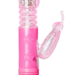Stotende Butterfly Vibrator - Roze