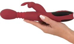 Stotende, Roterende & Verwarmende Rabbit Vibrator