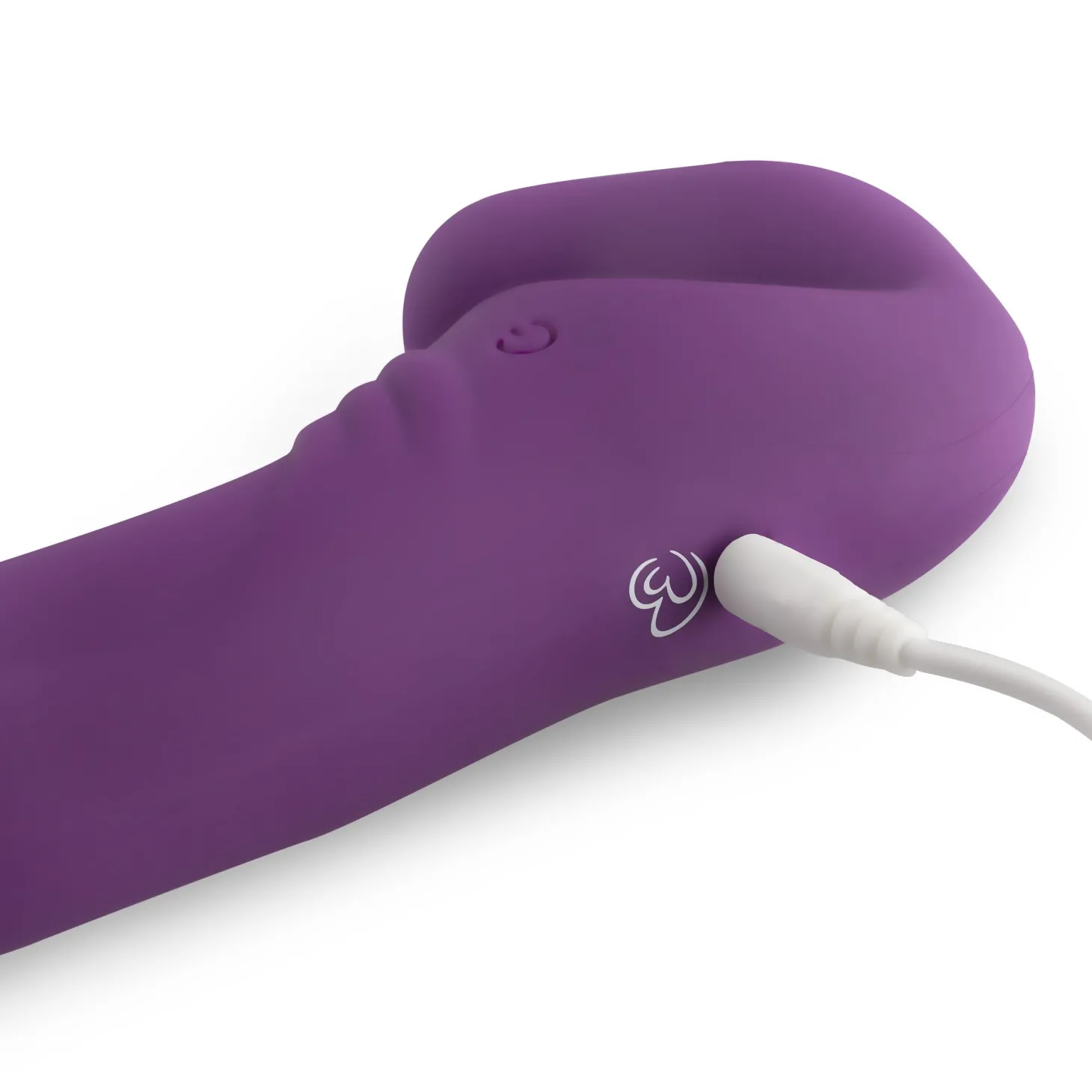 Strapless Strap-On Vibrator - Paars