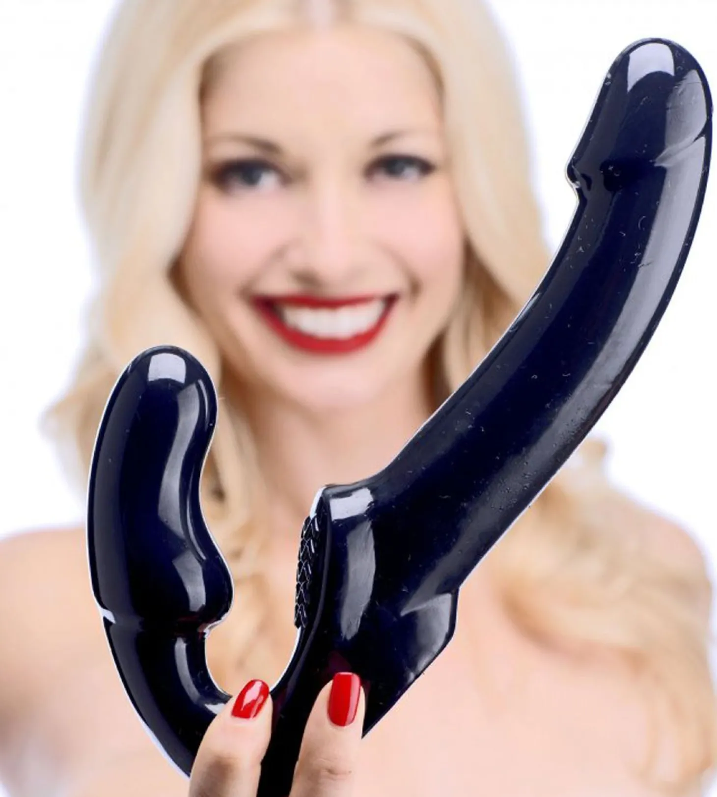 Strapless strapon - Zwarte kleur
