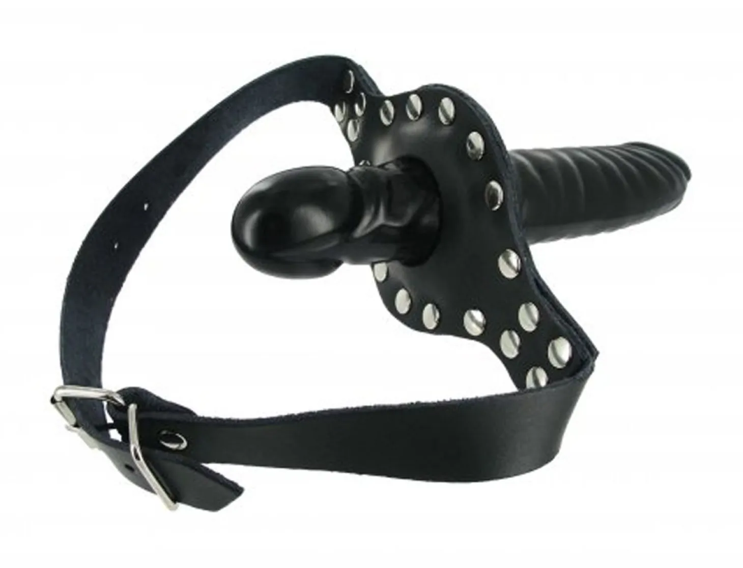 Strict Leather - Dildo mondstuk met riem