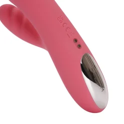 SVAKOM - Avery Thrusting Rabbit Vibrator - Aardbei Roze