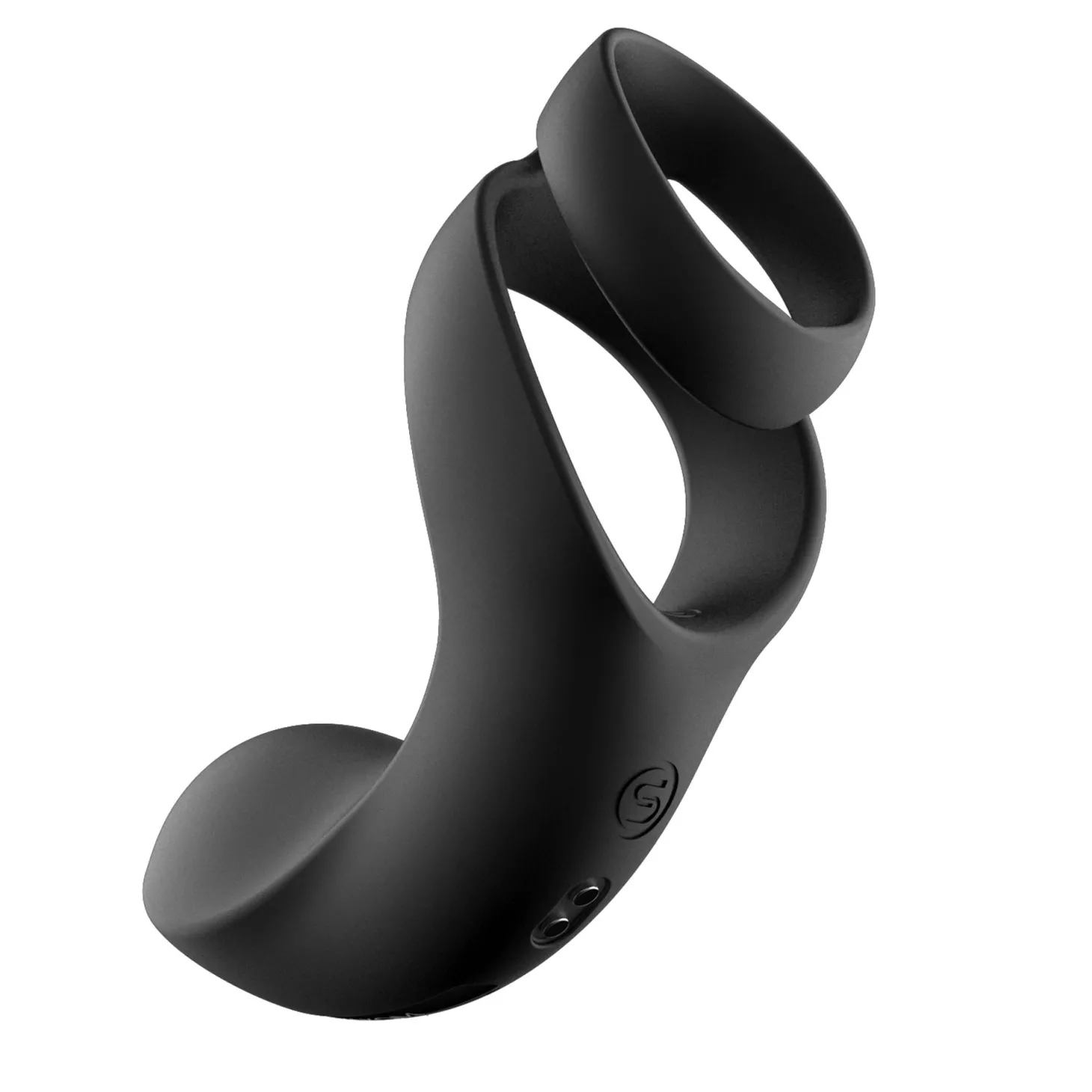 SVAKOM - Benedict Dubbele Ring Perineum Stimulator - Zwart