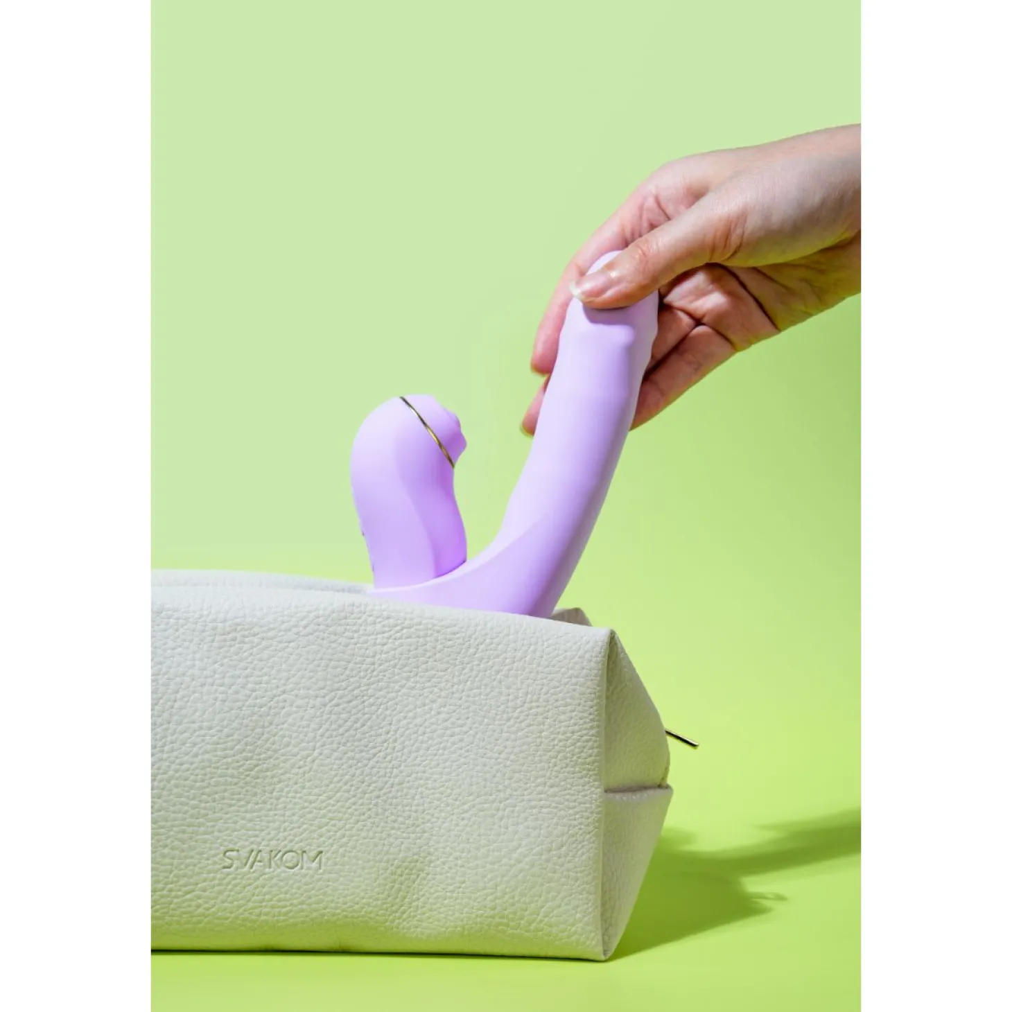 Svakom – DuoGlow App Controlled Vibrator – Paars