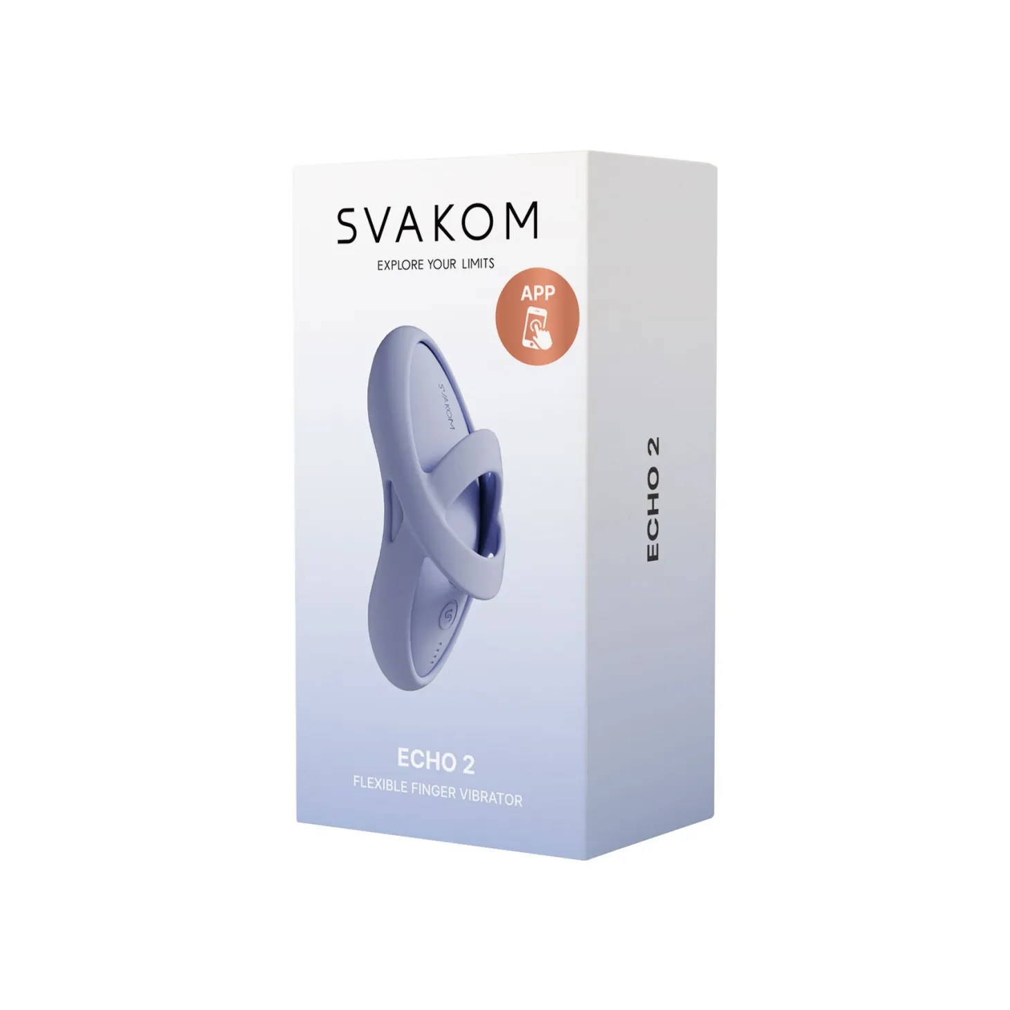 SVAKOM - Echo 2 Vingervibrator - Sky Blue