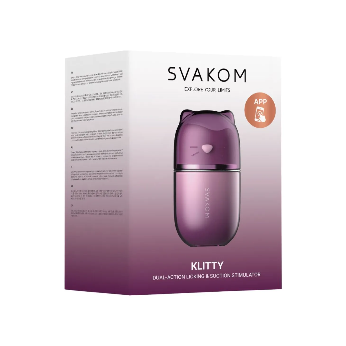 SVAKOM - Klitty Clitorisstimulator - Dusty Lavender