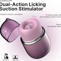 SVAKOM - Klitty Clitorisstimulator - Dusty Lavender