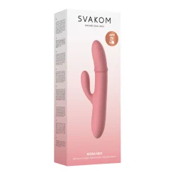 SVAKOM - Mora Neo Interactieve Stotende Vibrator - Peach
