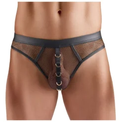 Svenjoyment Underwear - Heren Netstring - Zwart