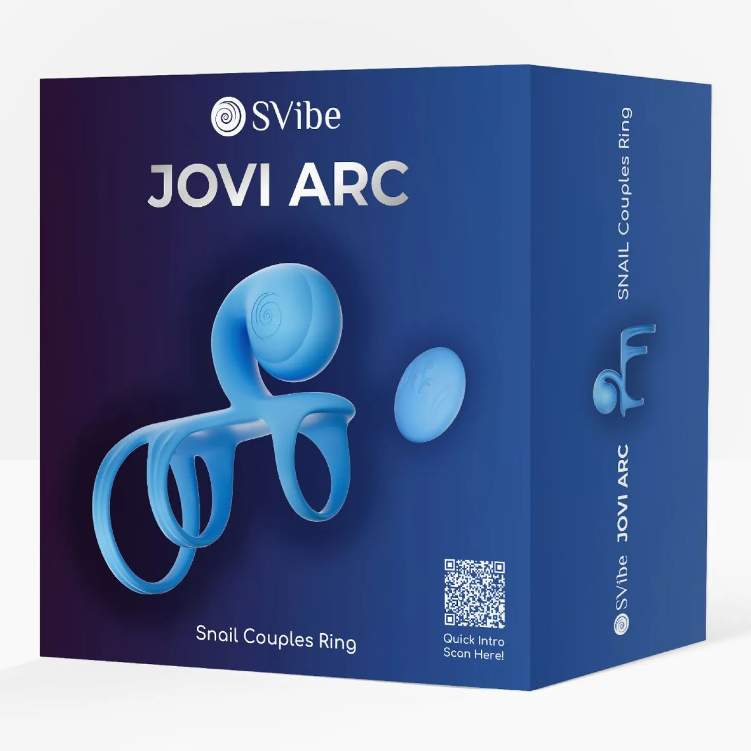 SVibe - Jovi Arc Couples Ring - Blauw