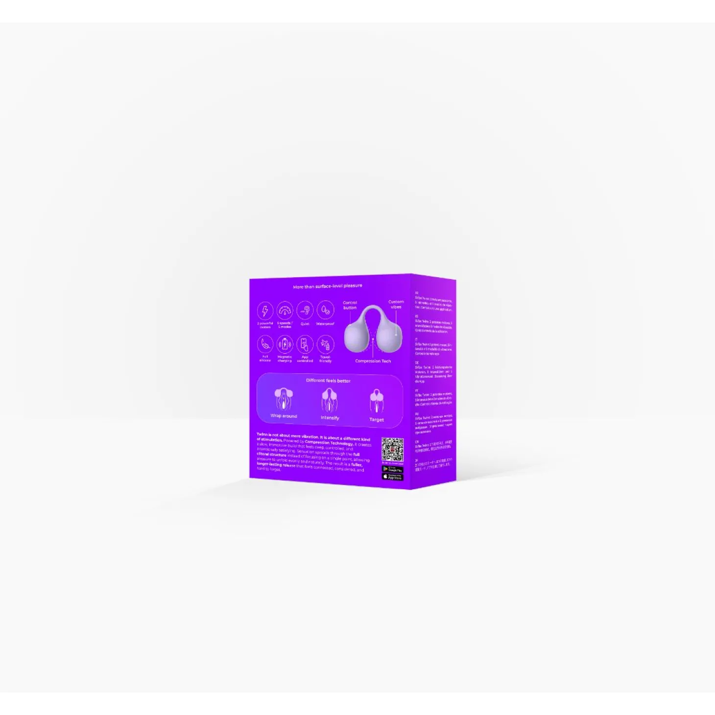 SVibe - Snail Twinn Finger Vibrator - Lavender
