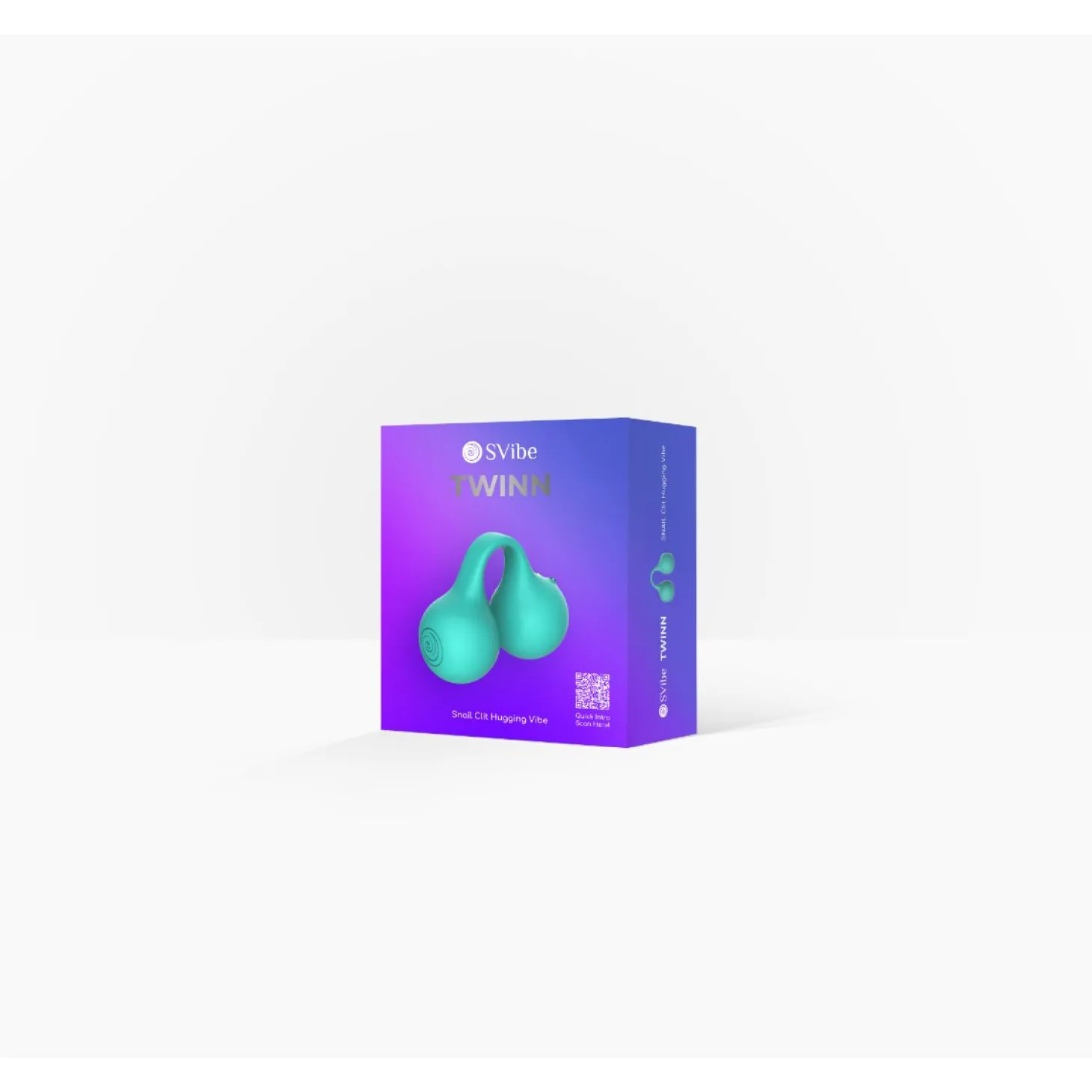 SVibe - Snail Twinn Finger Vibrator - Turquoise