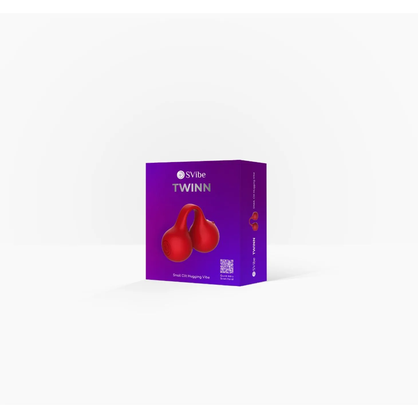 SVibe - Snail Twinn Finger Vibrator - Rood