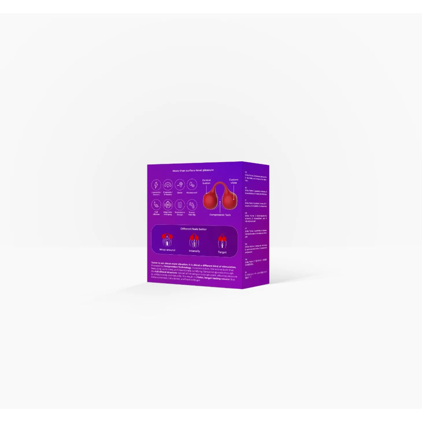 SVibe - Snail Twinn Finger Vibrator - Rood