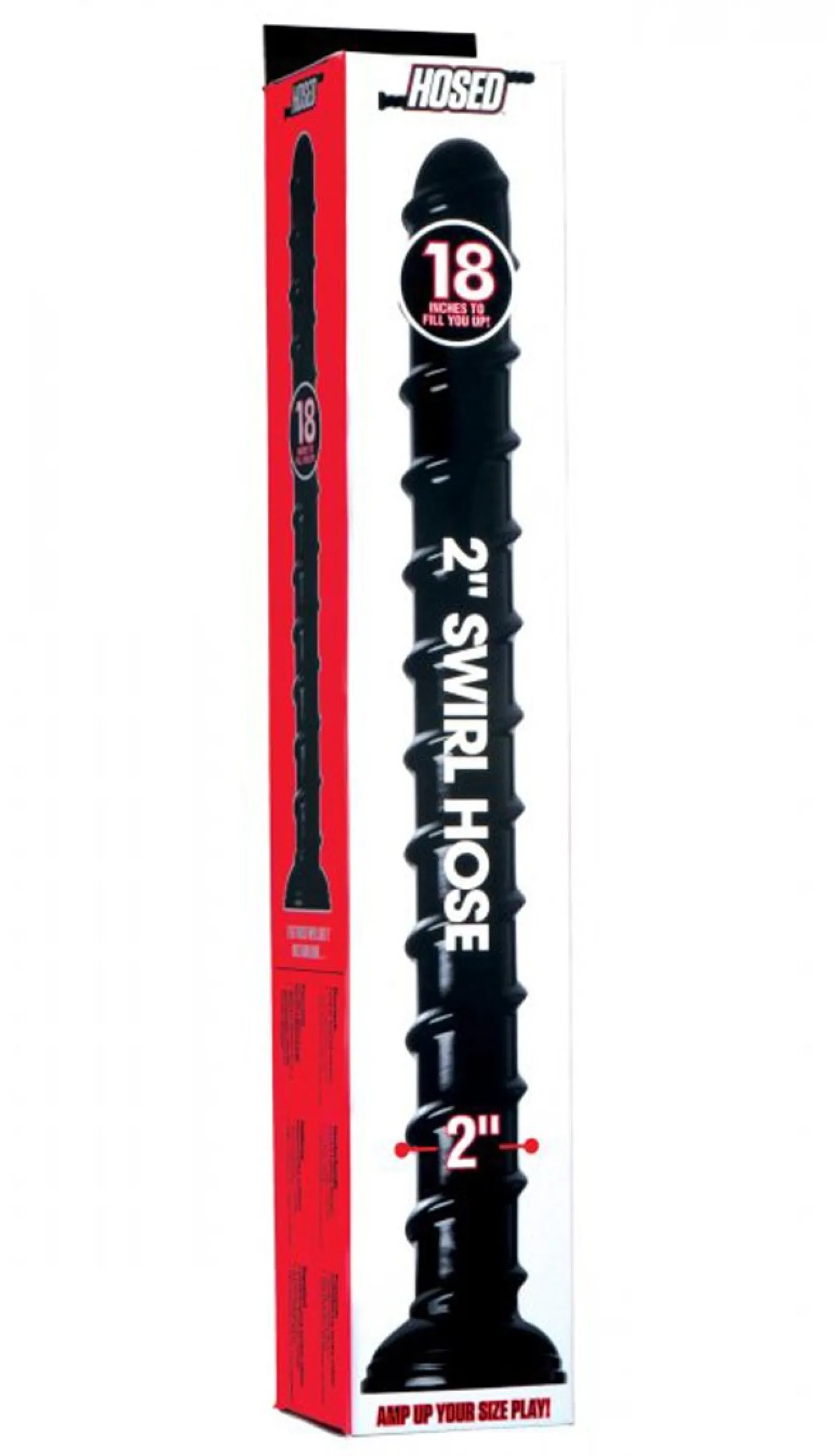 Swirl Thick Anal Snake Anaaldildo - 45 cm