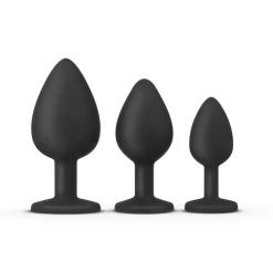 Teazers – Buttplug Set – Zwart