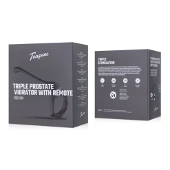 Teazers Driedubbele Prostaat Vibrator met Afstandsbediening