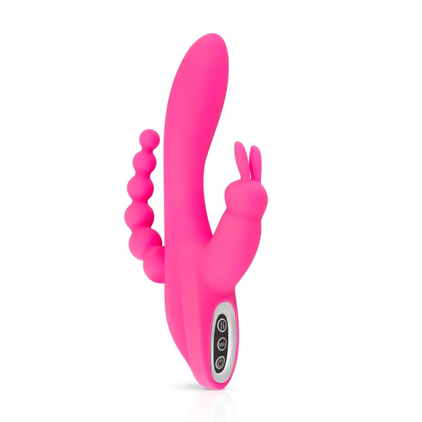 Teazers – Dubbele Rabbit Vibrator – Roze