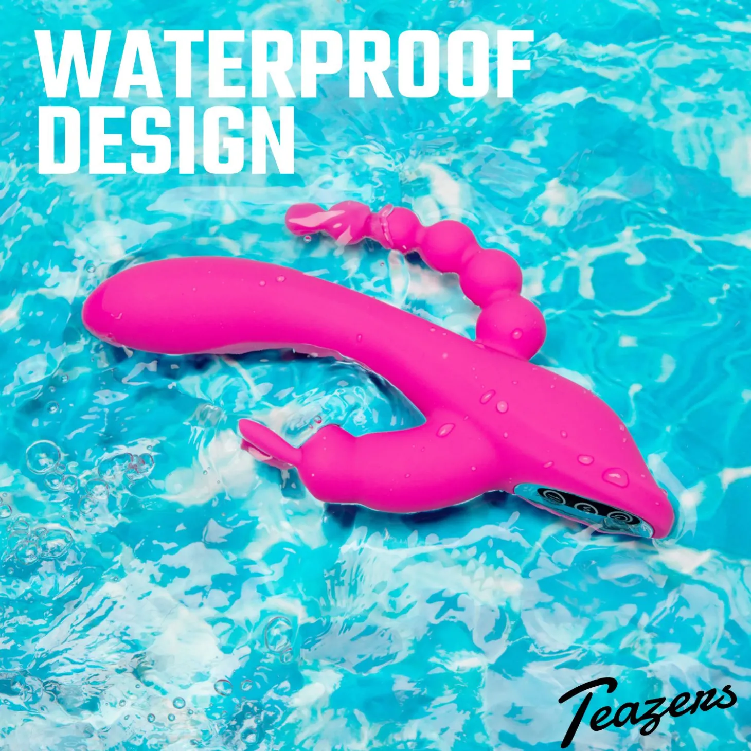 Teazers – Dubbele Rabbit Vibrator – Roze
