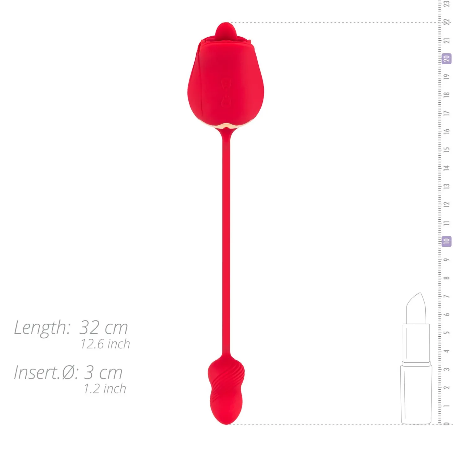 Teazers Rose Vibrator and Clitoris Stimulator