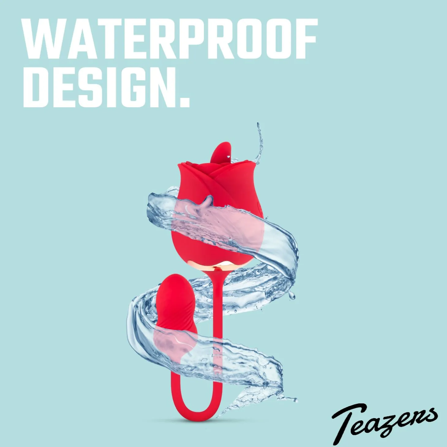 Teazers Rose Vibrator and Clitoris Stimulator