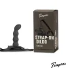 Teazers – Siliconen Strap-On Set – Zwart