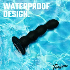 Teazers – Siliconen Strap-On Set – Zwart