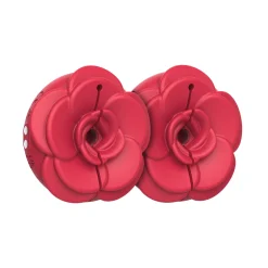 Teazers - Vibrating Nipple Clamps - Rood