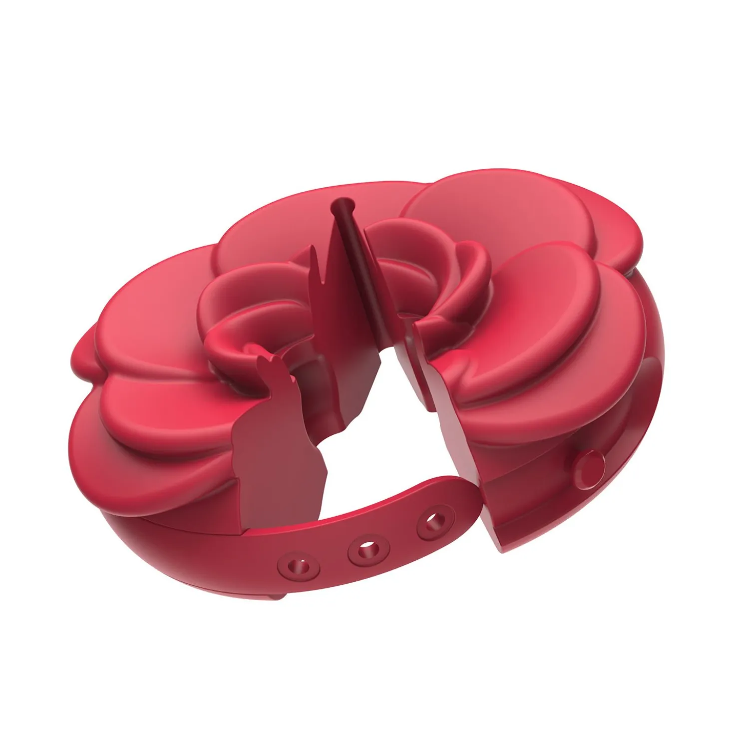 Teazers - Vibrating Nipple Clamps - Rood