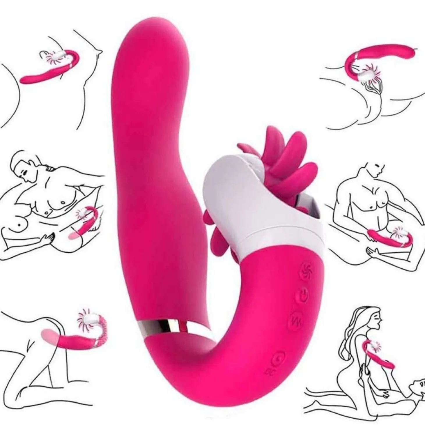 Teazers – Wheelie Vibe Vibrator – Roze