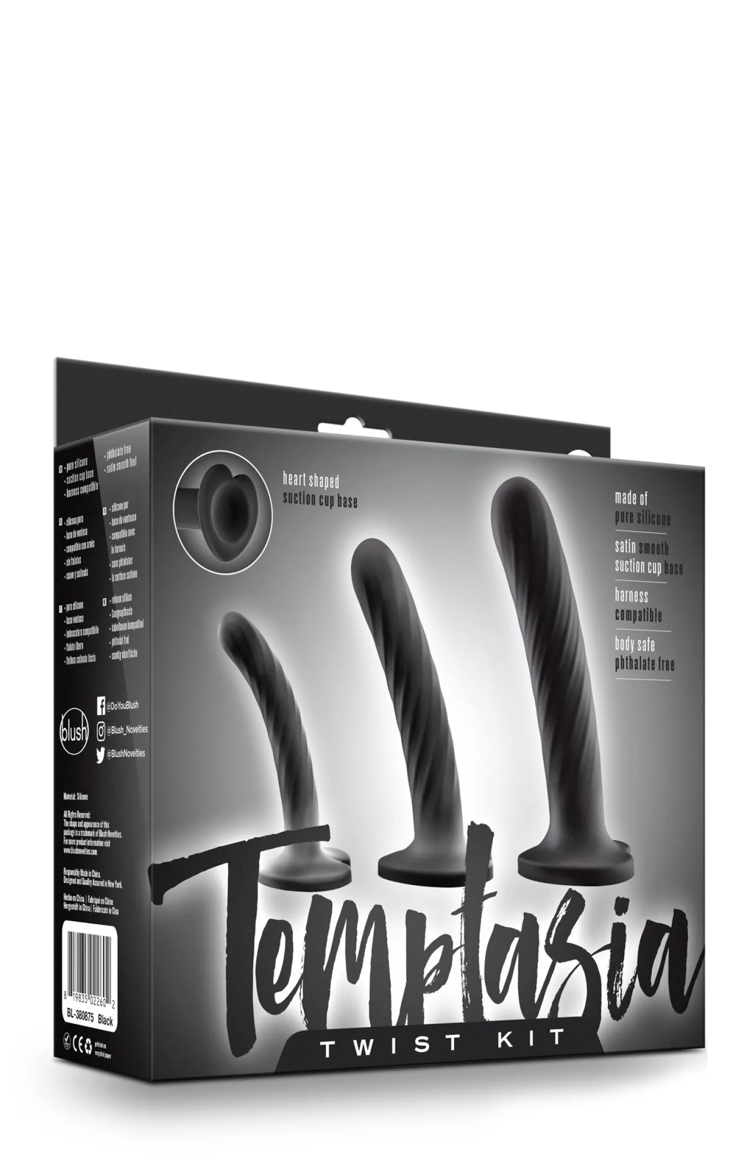 Temptasia - Twist Dildo Kit - Set Van 3