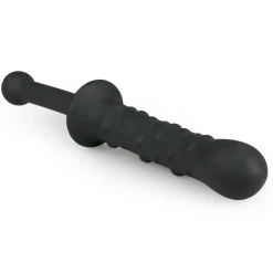 The Handler Dildo Met Handvat Zwart - 25 cm