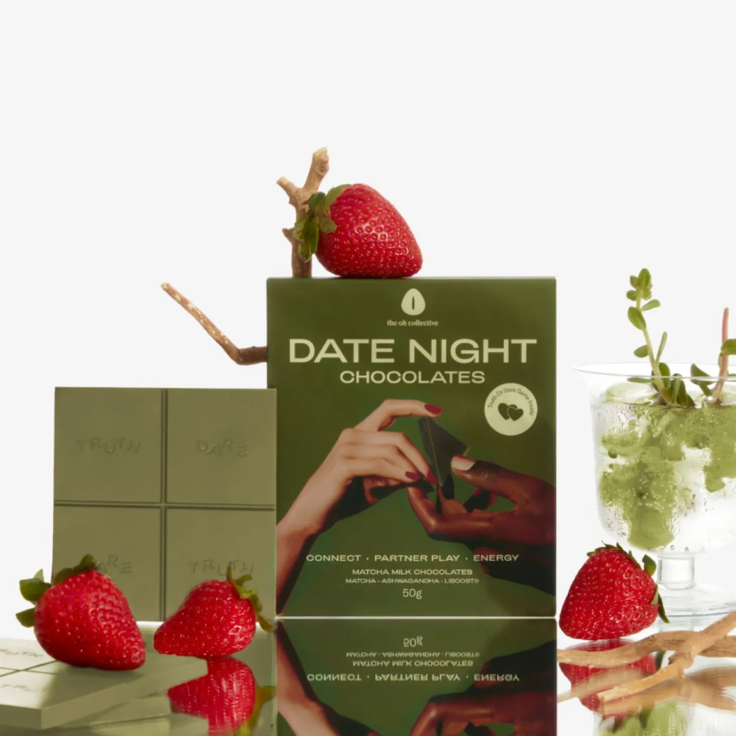 The Oh Collective - Date Night Chocolade - Matcha