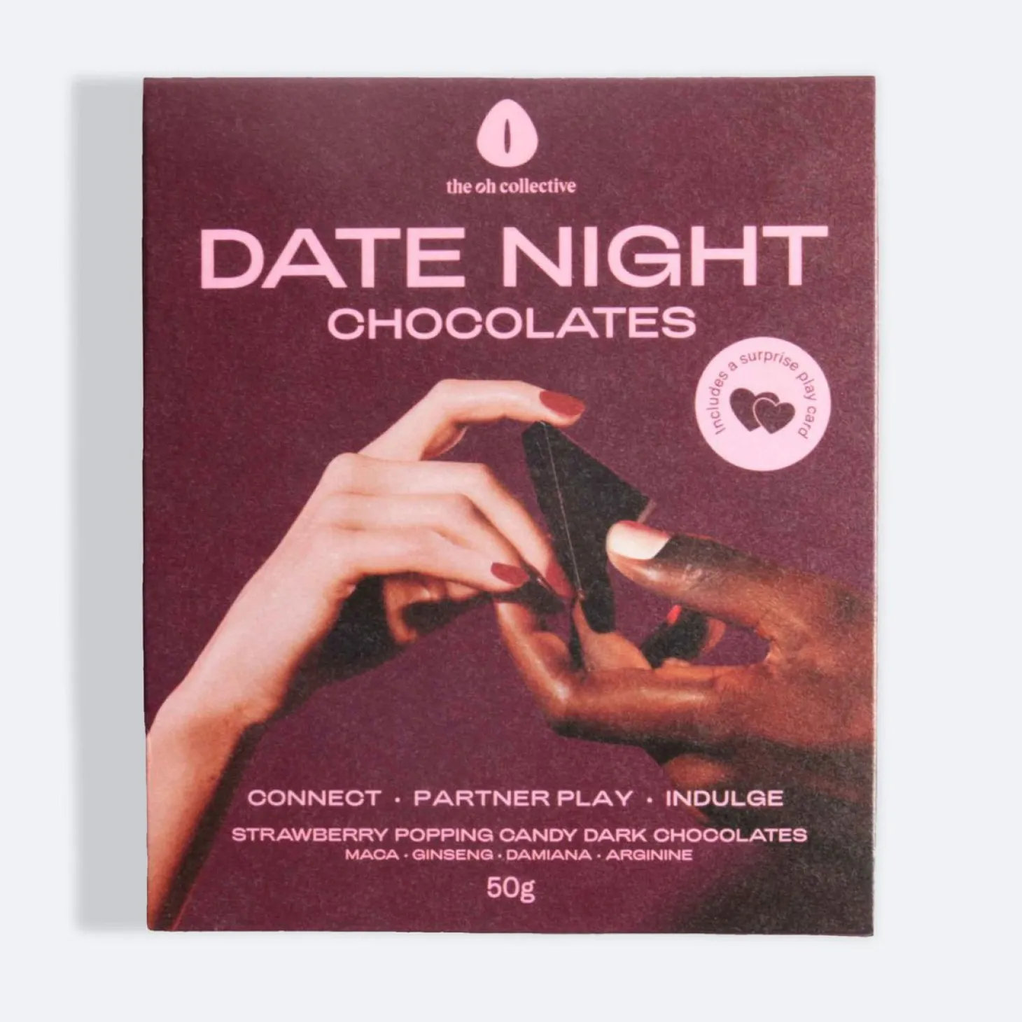 The Oh Collective – Date Night Chocolates – Met Maca & Ginseng